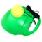 Senior tennis training equipment with a green base and yellow ball for skill enhancement and practice.