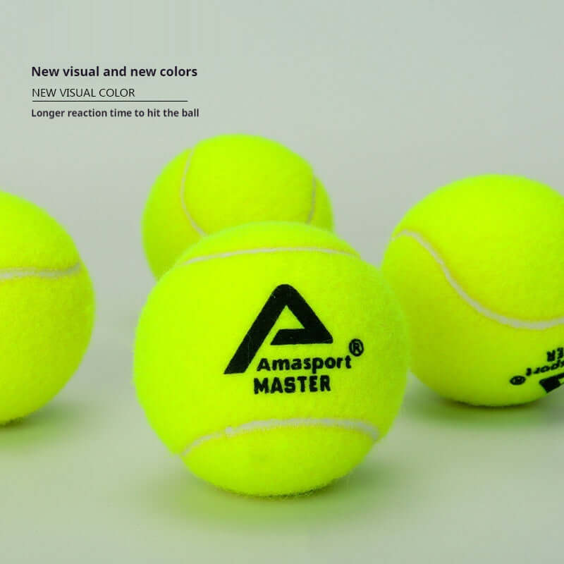 Match Tennis 4 Capsules 24 Cans Per Box Tournament Quality tennis balls in bright yellow color.