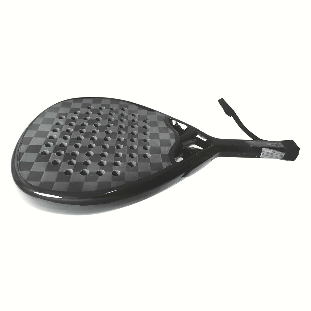 Best carbon fiber padel racket showcasing its sleek design and textured surface for enhanced grip and control.