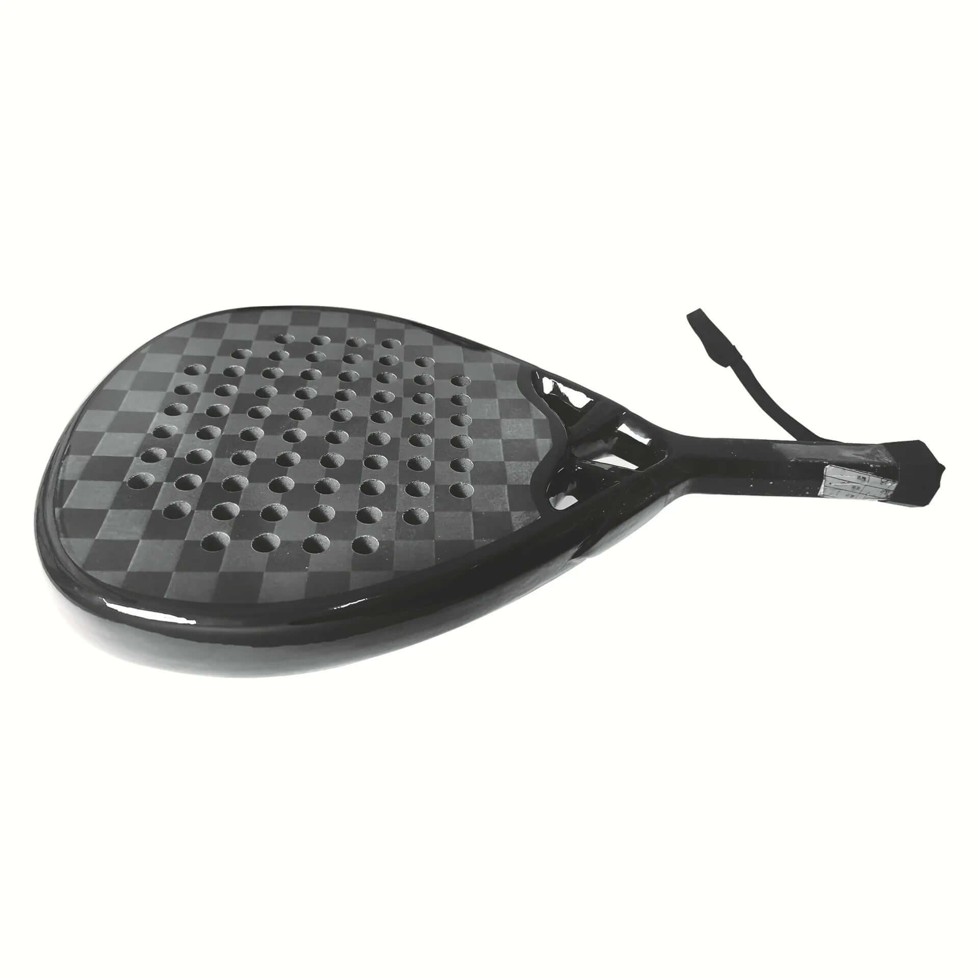 Best carbon fiber padel racket showcasing its sleek design and textured surface for enhanced grip and control.