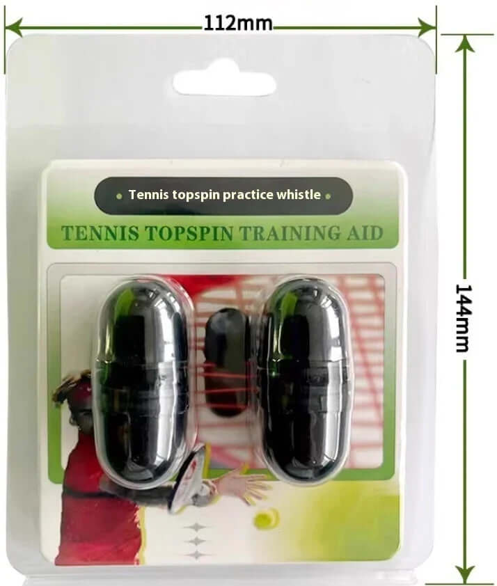 Best topspin tennis training tool package featuring two black training aids for improved spin control.