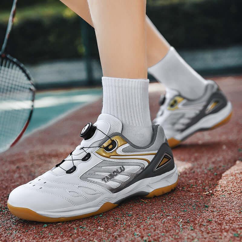 Breathable tennis shoes designed for performance and comfort on court, featuring a stylish and lightweight design.