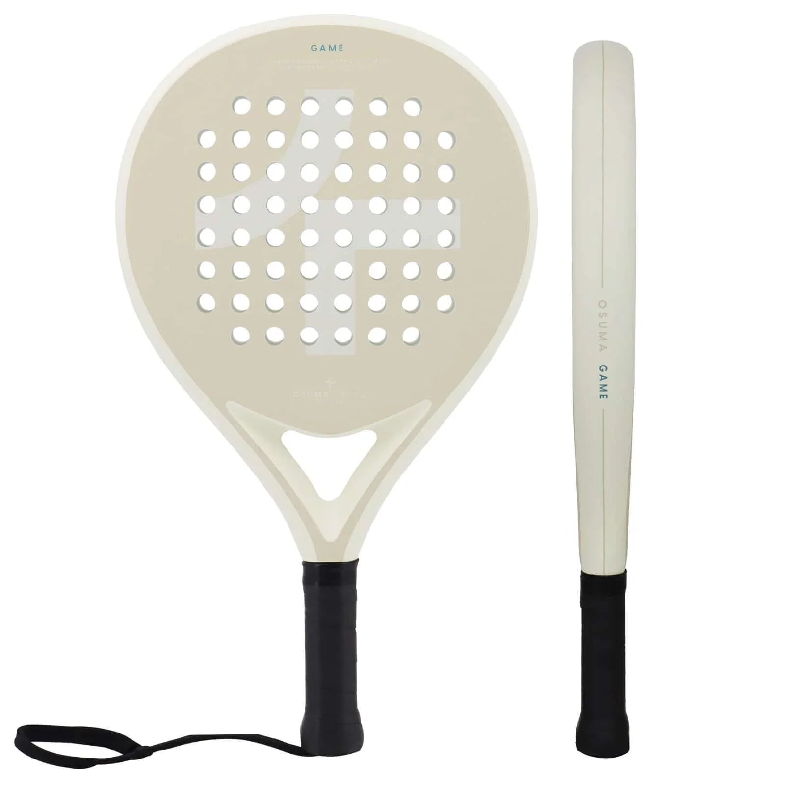 Cage Professional Carbon Padel Racket with a lightweight design for power and precision in every game.