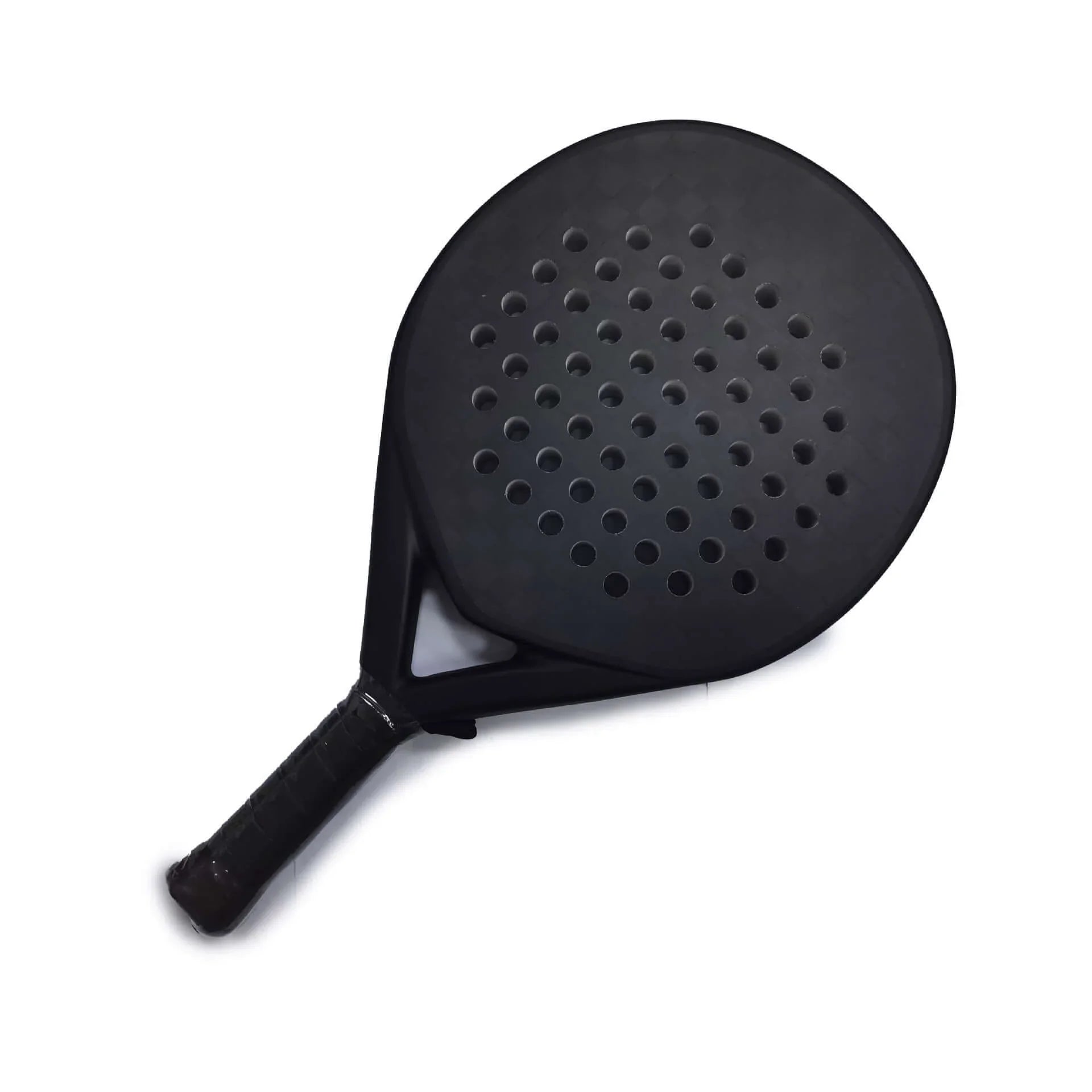 Carbon Fibber Padel Racket | Lightweight Racket for Power & Control with a sleek black design.
