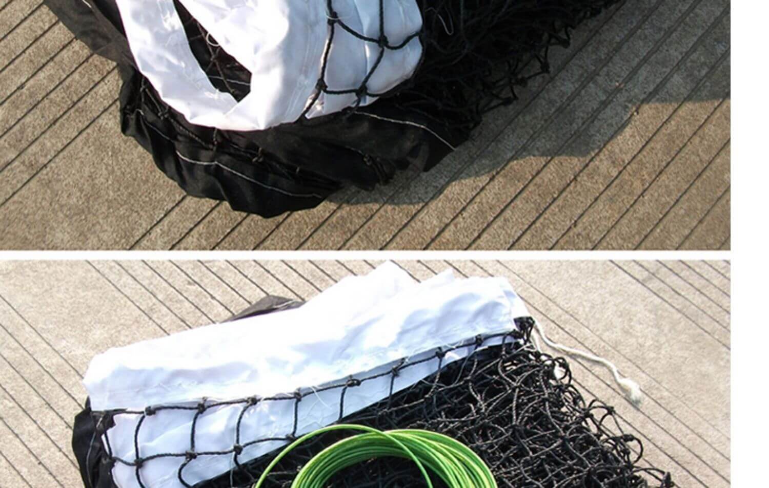 Professional tennis court net and accessories, designed for durability and precision in training.