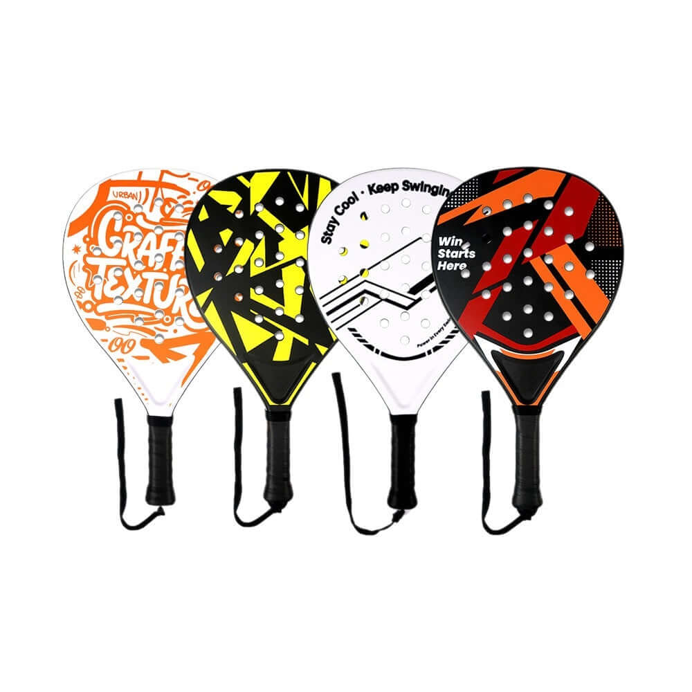 Entry-level Padel Tennis Racket With An ABS Frame designs and styles for beginner players.