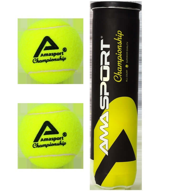 Match Tennis 4 Capsules 24 Cans Per Box Tournament Quality featuring Amasport Championship tennis balls.