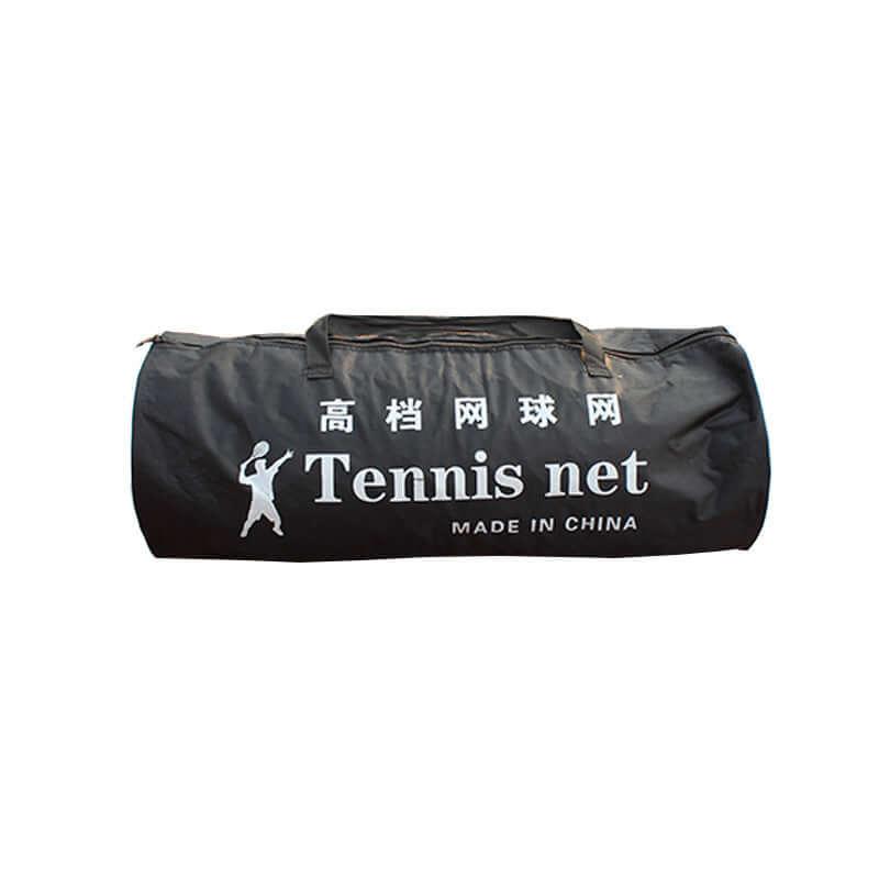 Professional tennis court net bag, durable storage for tennis equipment.