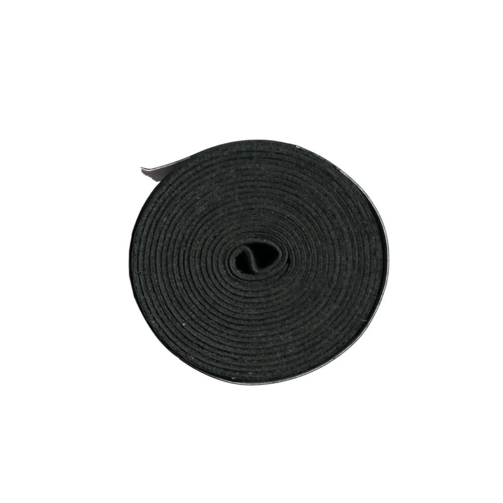 Racket Grip Tape rolled up, featuring a non-slip frosted surface for enhanced grip and comfort.