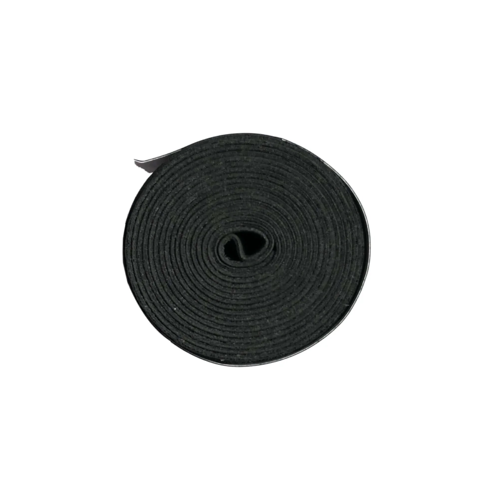 Racket Grip Tape rolled up, featuring a non-slip frosted surface for enhanced grip and comfort.
