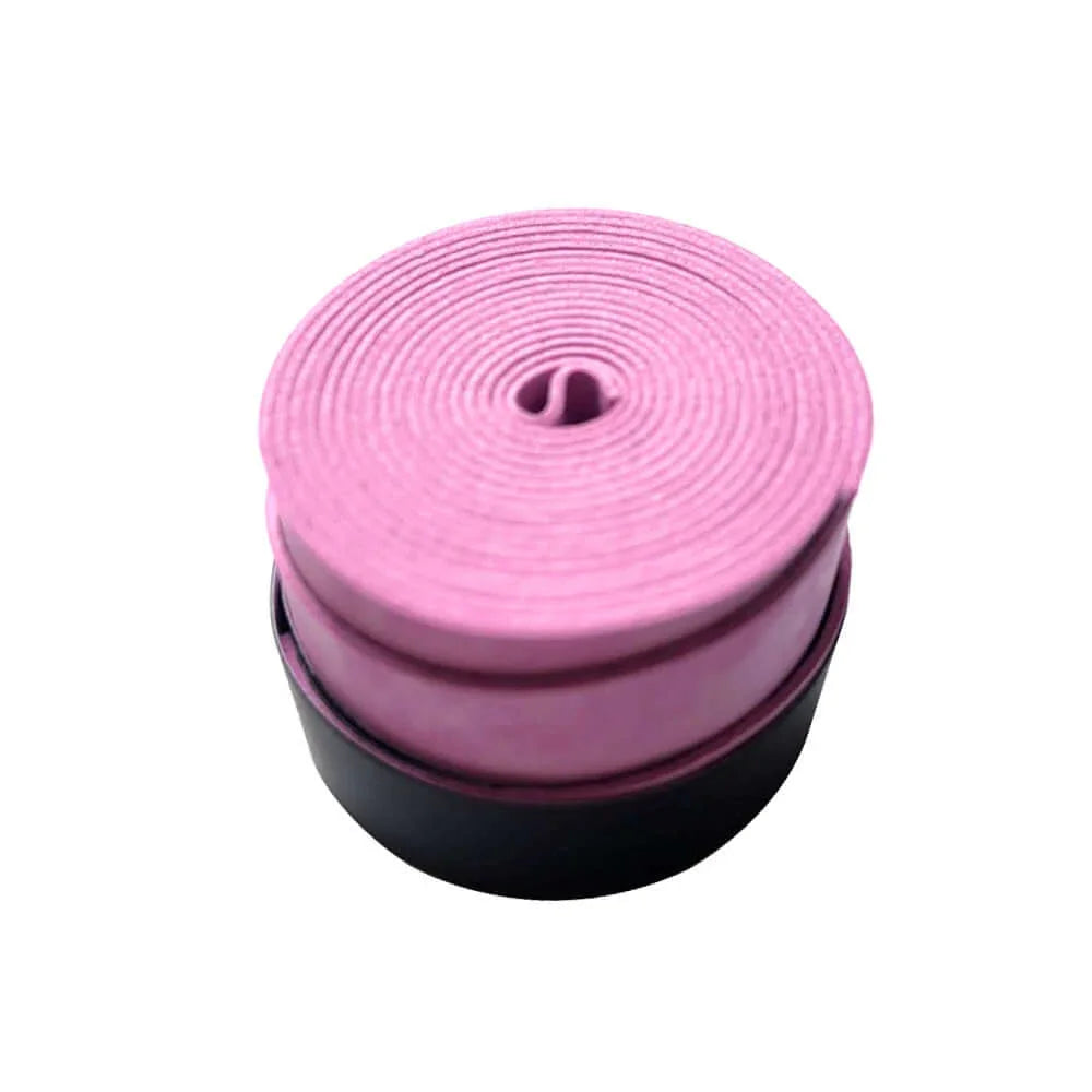 Racket Grip Tape | Non-Slip Frosted roll in pink, durable and sweat-absorbent for enhanced grip and performance.