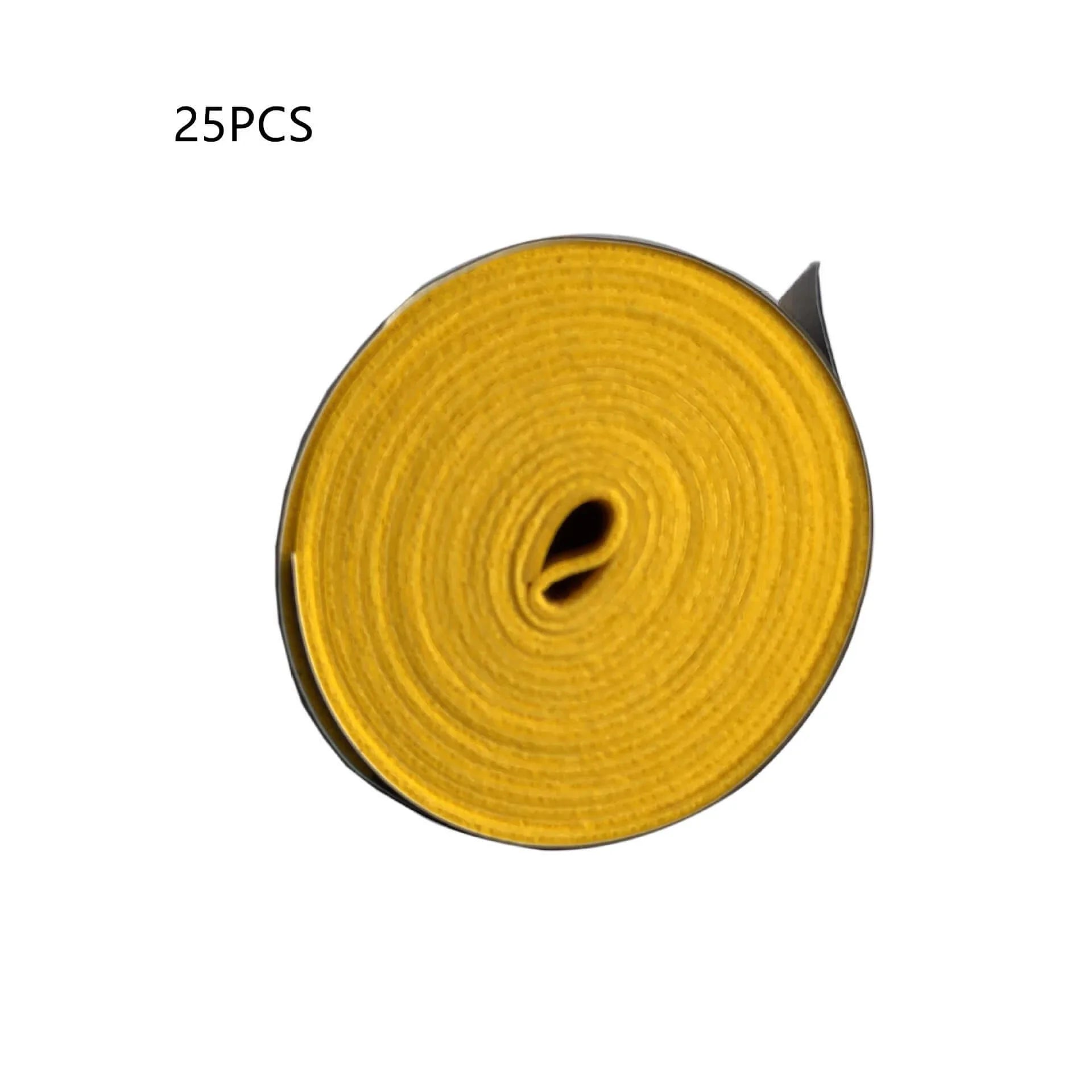 Racket Grip Tape roll in yellow color, showing quality and design for enhanced performance in sports.