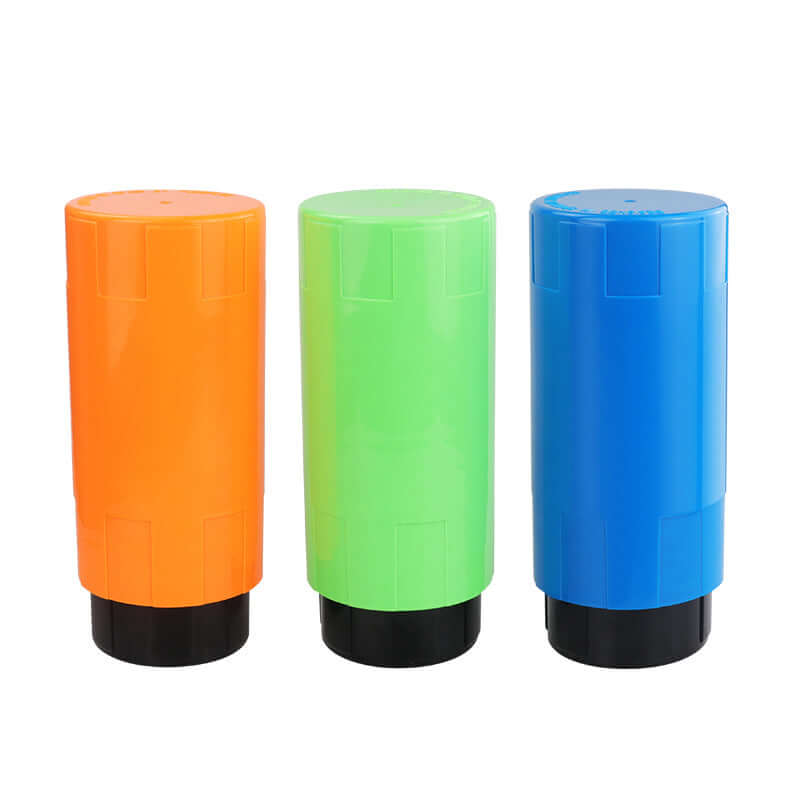 Tennis Ball Holding Pressure Repair Storage Tank in orange, green, and blue colors for easy component organization.