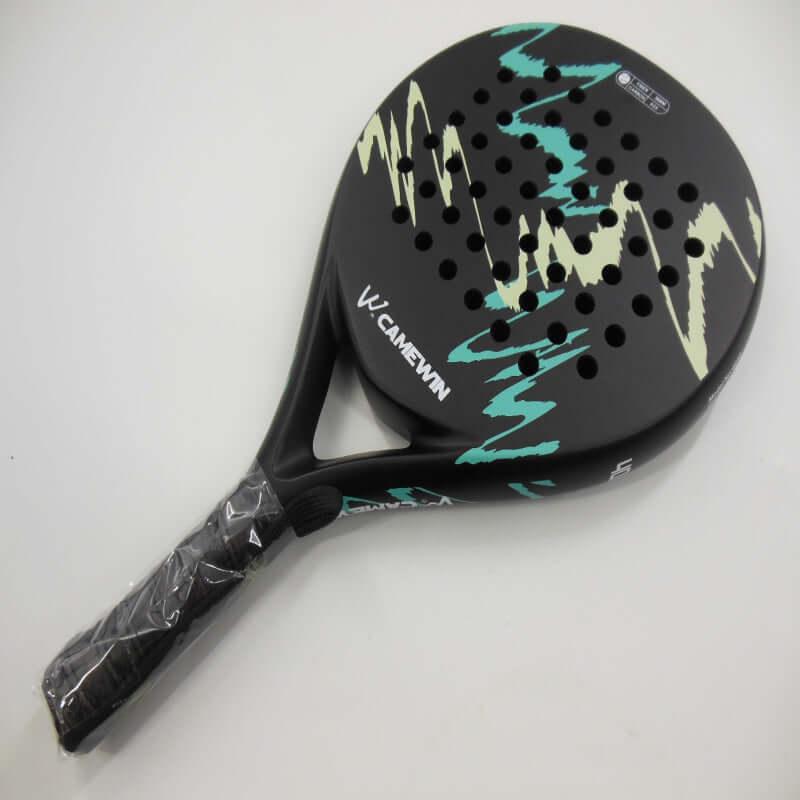 Green Carbon Beach Foam tennis padel racket, ideal for enhancing gameplay and sport performance.