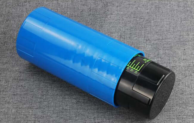 Tennis Pressure Retaining Storage Tank Outer Sports Tennis Repair Tank in blue ABS design for easy transport and access.