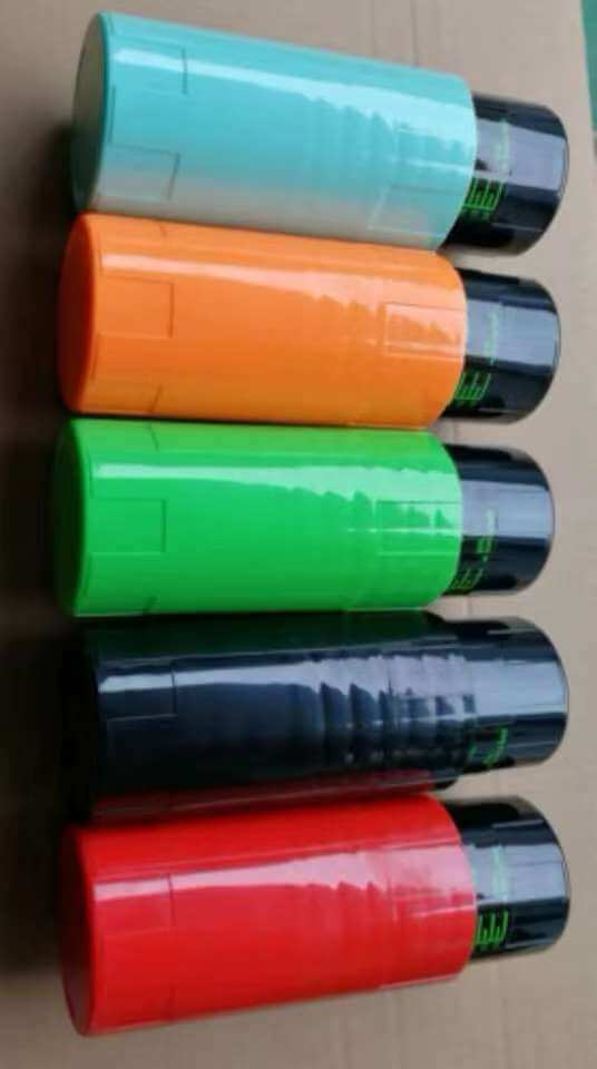 Tennis Pressure Retaining Storage Tank Outer Sports Tennis Repair Tank in multiple colors including black, green, orange, and red.