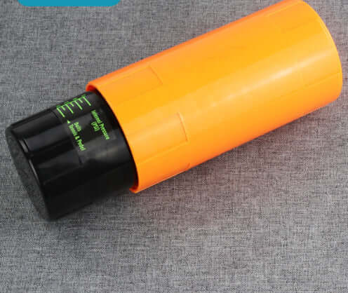 Tennis Pressure Retaining Storage Tank Outer Sports Tennis Repair Tank in bright orange and black design